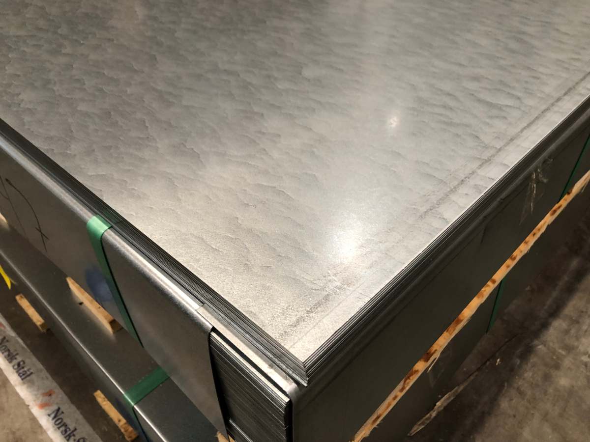 Galvaniserte plater DX51D+Z275 Galvaniserte plater DX51D+Z275